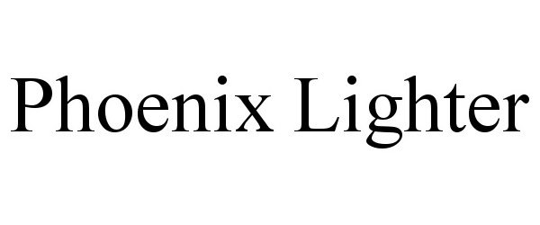 Trademark Logo PHOENIX LIGHTER