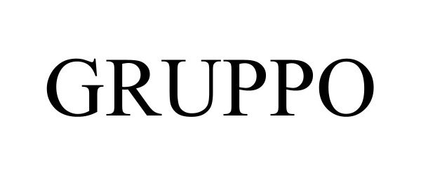 Trademark Logo GRUPPO