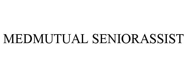 Trademark Logo MEDMUTUAL SENIORASSIST