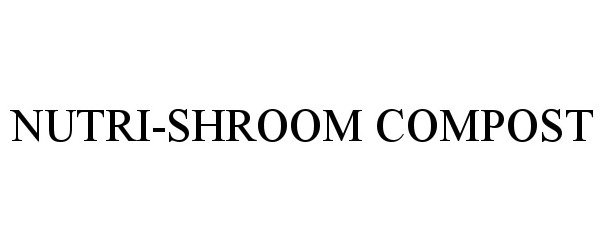  NUTRI-SHROOM COMPOST