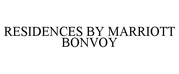  RESIDENCES BY MARRIOTT BONVOY