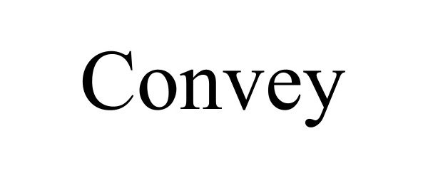 Trademark Logo CONVEY