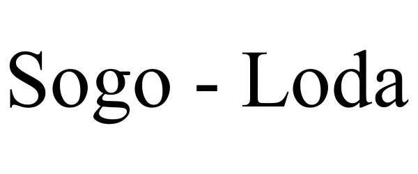 Trademark Logo SOGO - LODA