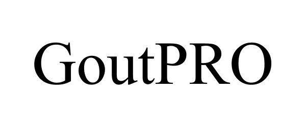 Trademark Logo GOUTPRO