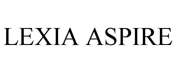 Trademark Logo LEXIA ASPIRE