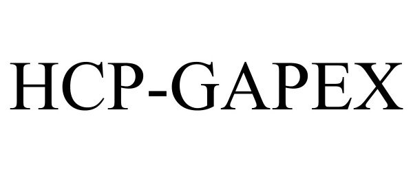 Trademark Logo HCP-GAPEX