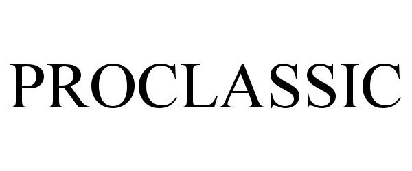 Trademark Logo PROCLASSIC