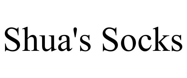 Trademark Logo SHUA'S SOCKS