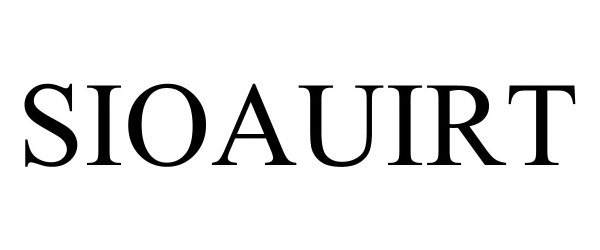 Trademark Logo SIOAUIRT