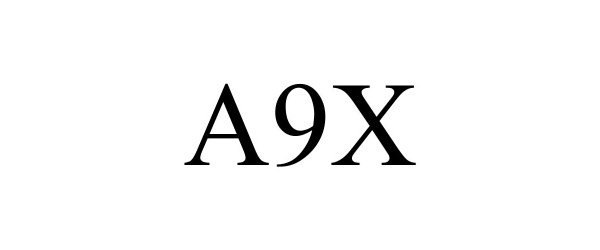 Trademark Logo A9X