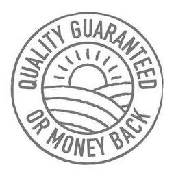Trademark Logo QUALITY GUARANTEED OR MONEY BACK