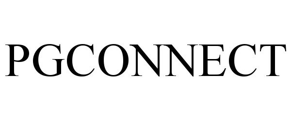 Trademark Logo PGCONNECT