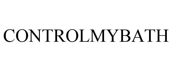 Trademark Logo CONTROLMYBATH