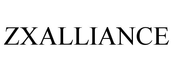 Trademark Logo ZXALLIANCE