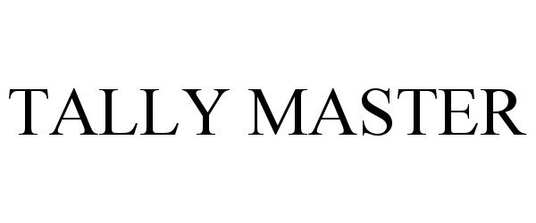 Trademark Logo TALLY MASTER