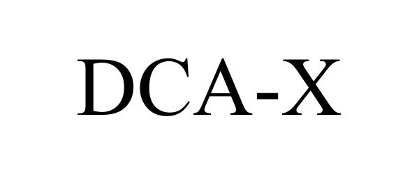 Trademark Logo DCA-X