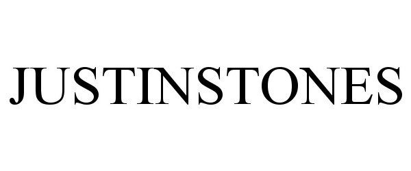 Trademark Logo JUSTINSTONES