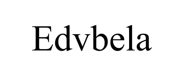 Trademark Logo EDVBELA