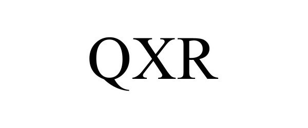 Trademark Logo QXR