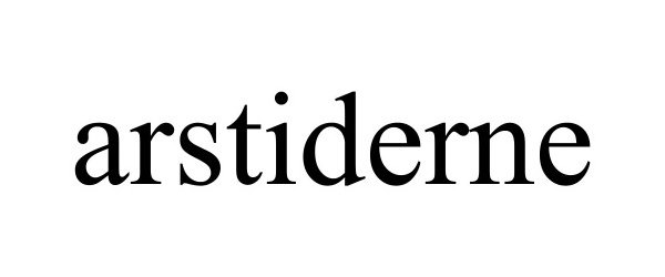 Trademark Logo ARSTIDERNE