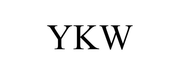 Trademark Logo YKW