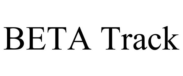Trademark Logo BETA TRACK