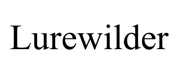 Trademark Logo LUREWILDER