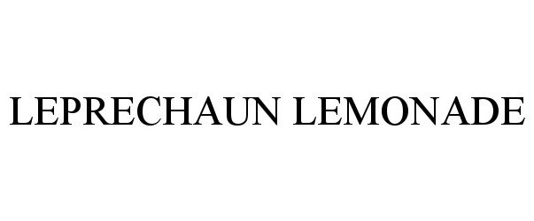 Trademark Logo LEPRECHAUN LEMONADE