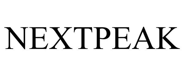 Trademark Logo NEXTPEAK