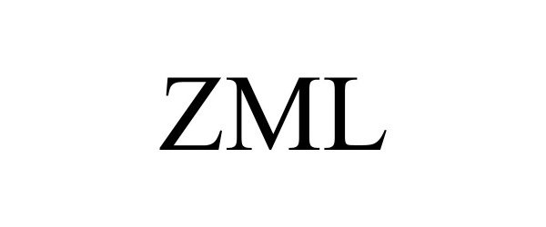 Trademark Logo ZML