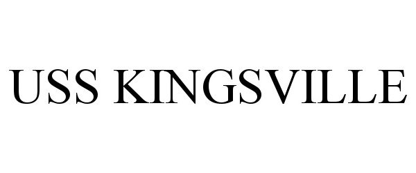 Trademark Logo USS KINGSVILLE