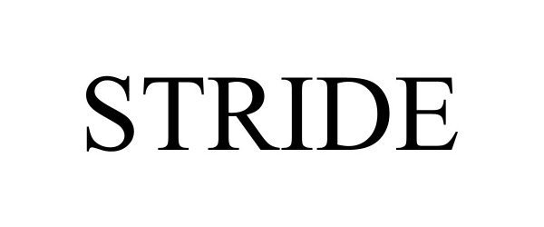 Trademark Logo STRIDE