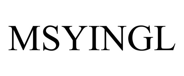  MSYINGL