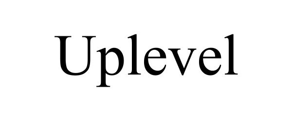 Trademark Logo UPLEVEL