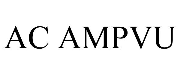 Trademark Logo AC AMPVU