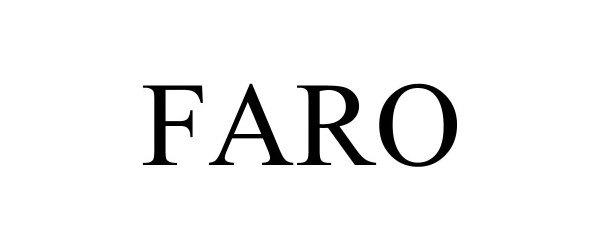 Trademark Logo FARO