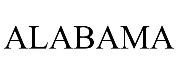 Trademark Logo ALABAMA