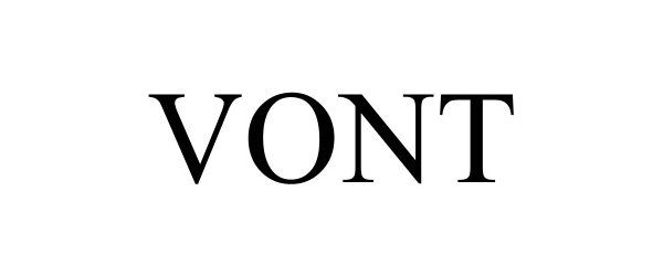Trademark Logo VONT