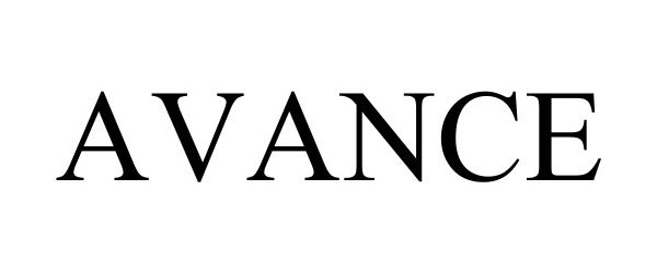 Trademark Logo AVANCE