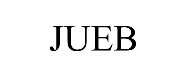 Trademark Logo JUEB