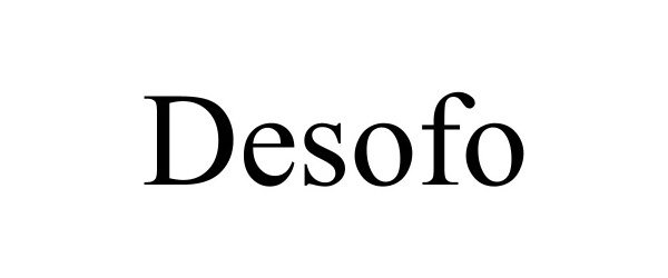Trademark Logo DESOFO