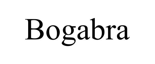 Trademark Logo BOGABRA