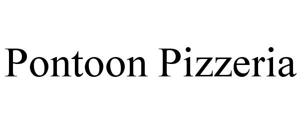 Trademark Logo PONTOON PIZZERIA