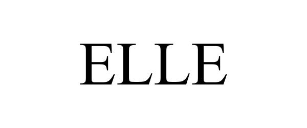 Trademark Logo ELLE