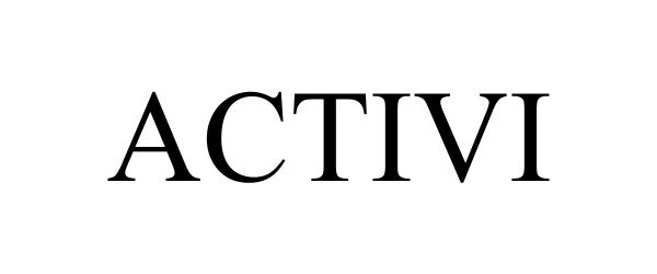 Trademark Logo ACTIVI