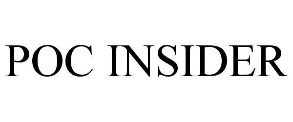 Trademark Logo POC INSIDER