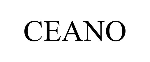 Trademark Logo CEANO