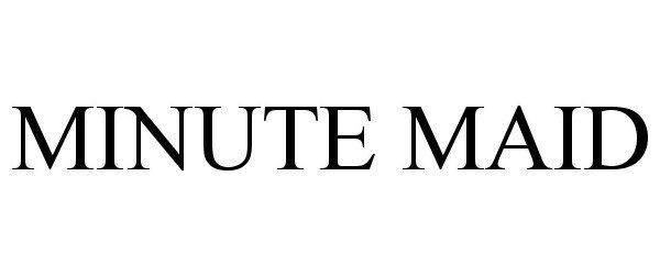 Trademark Logo MINUTE MAID