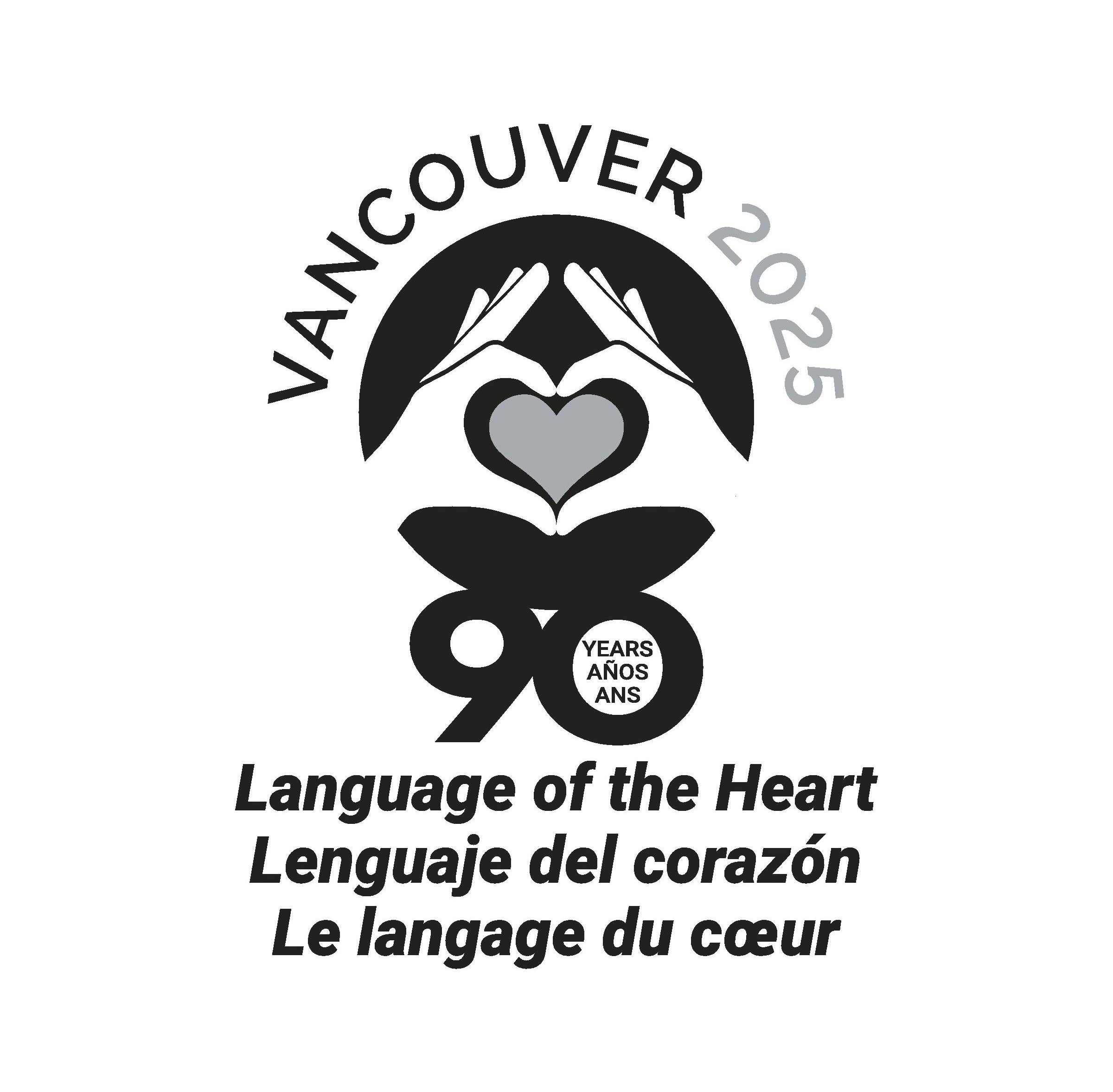  VANCOUVER 2025 90 YEARS LANGUAGE OF THE HEART