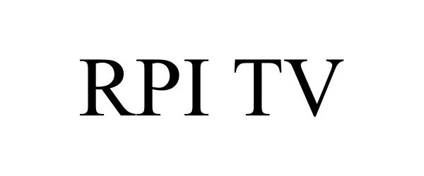  RPI TV